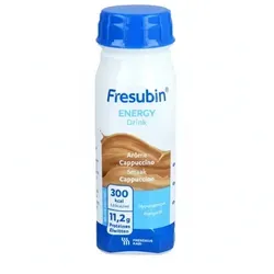 Fresubin Energy Drink Cappuccino Trinkflasche 4X200 ml