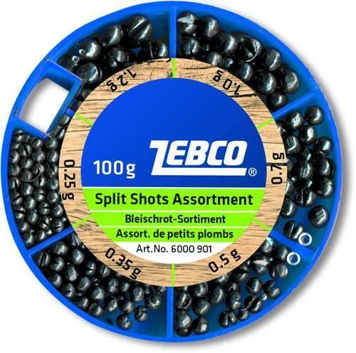 Zebco Bleischrot-Sortiment fein 100g