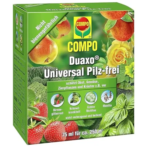Compo Duaxo UNIVERSAL Pilz-frei 75 ml Fungizid Mehltau Monilia Rosen Obst Gemüse