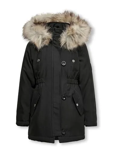 KOGIRIS FUR Parka OTW NOOS - Funktionsjacken mit gerippten Ärmelbündchen und wärmendem Polyesterfutter, ideal für kalte Tage und stilvolle Outfits.