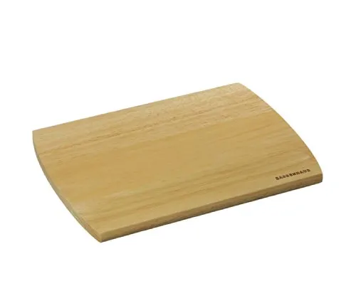Zassenhaus Schneidbrett 28x20 cm, nachhaltiges Gummibaumholz