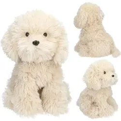 DEPESCHE TOPModel Plüsch Hund Luna beige 30cm - Plüsch Hund für unisex, ideal als Spielzeug oder Kuschelfreund, fördert kreative Rollenspiele und ist perfekt für TOPModel-Fans.