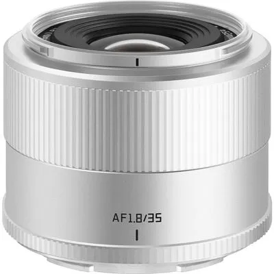 TTArtisan AF 35mm f/1,8 II für Nikon Z (DX) - Silber - Kameraobjektiv mit schnellster Autofokus-Technologie und lichtstarker Blende für beeindruckende Bilder bei schwachem Licht.