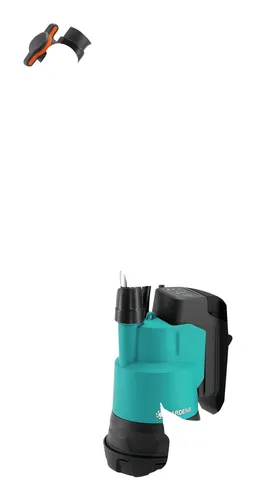 GARDENA 2000/2 Akku-Regenfasspumpe Set – 18V Power für effiziente Bewässerung - Wasserpumpen Set für effiziente Regenwassernutzung, max. Durchfluss von 2000 L/h und kabellose Flexibilität dank 18V Akku.