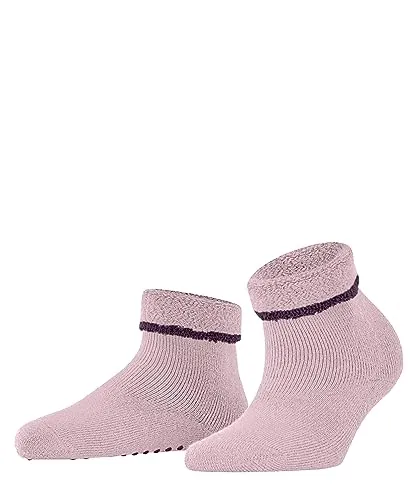 ESPRIT Damen Stoppersocken Cozy W Hp Wolle rutschhemmende Noppen 1 Paar, Rosa English Rose 8944, 39/42 EU