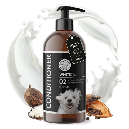 White Plus Conditioner für weißes Fell 500 ml - Hunde Conditioner helles Fell
