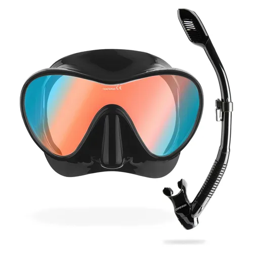 Cressi Rahmenlose Tauchmaske F1
