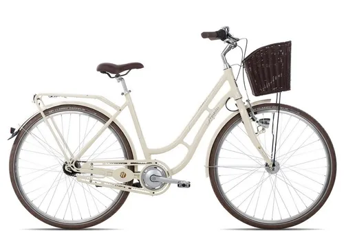 Produktbild Maxim Cityrad Anno 1902 Wave, 7 Gang Shimano Nexus 7 Rücktritt Schaltwerk, Nabenschaltung Rücktritt, Damenrad Citybike Tiefeinstieg 28 Zoll weiß