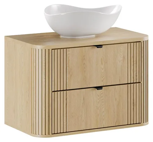 Petits-meubles Waschtisch Mila, 80.4x54x46 cm, Helle Eiche