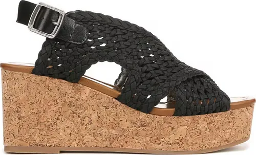 Blowfish Sandalen Kunstleder - Vegane Keilsandalette - Wanderschuhe mit modernem Häkel-Design, verstellbarer Schließe für optimalen Halt und Komfort, ideal für stilbewusste Abenteuer.