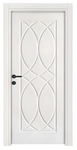Exklusive Weiße Innentür BY-525 mit PVC-Beschichtung - Moderne Innentür für stilvolle Räume, 96 x 209 cm, mit langlebiger PVC-Beschichtung. Ideal für Wohn- und Arbeitsbereiche, sorgt für eine ansprechende Optik und Funktionalität.