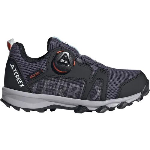 adidas Terrex Kinder Agravic Boa Rain.Rdy Schuhe - Größe 35, blau - Laufschuhe für Kinder, wasserdicht mit griffiger Trailsohle und praktischer Boa Schnürung für optimalen Halt und Komfort beim Outdoor-Abenteuer.
