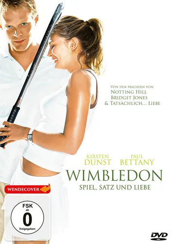 DVD Wimbledon - Spiel, Satz und Liebe - Sportlich-romantische Komödie mit Kirsten Dunst und Paul Bettany, die die Frage aufwirft: Geht es im Leben wirklich nur um Turniersiege? Ideal für Filmabende!
