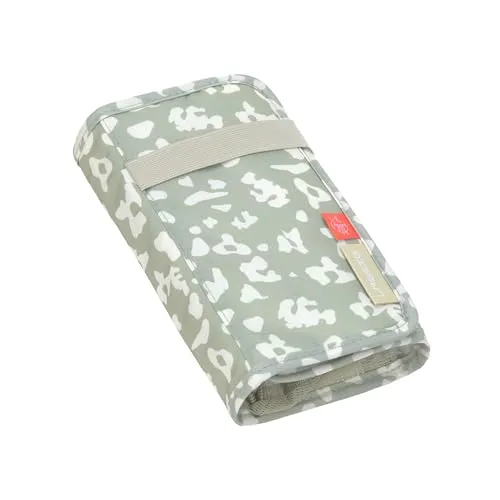 LÄSSIG Baby Kinder Erste-Hilfe-Set für Arzneimittel Gobuli Pflaster Netztaschen mit Reißverschluss ohne Inhalt/First Aid Pouch Leo light khaki