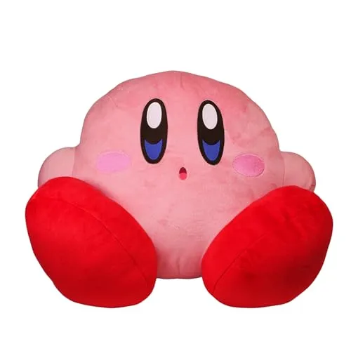 Together Plus Nintendo Kirby Plüschtier 32cm - Plüschfigur für Nintendo-Fans, 32cm groß, aus kuschelweichem Plüsch, offiziell lizenziert und hochwertig verarbeitet – ideal zum Spielen und Kuscheln!