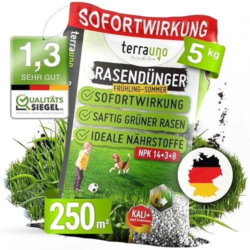Produktbild TerraUno Rasendünger Frühjahr/Sommer 5 kg