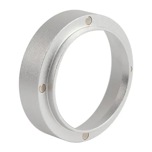 Kaffee Dosierring Aluminium Kaffeemaschine Zubehör Espresso Trichter Ersatz(51 mm / 2,0 Zoll)