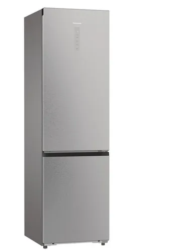 Hisense Kühl- und Gefrierkombination RB5P410SACC, 413 Liter Volumen - Kühl-Gefrierkombination mit BigVolume, 283 l Kühl- und 130 l Gefriervolumen, energieeffizient und mit Schnellgefrier-Funktion für optimale Lebensmittelaufbewahrung.