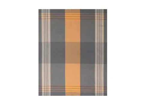 ROSS Geschirrtuch, kariert in apricot-grau in orange von ROSS