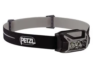 Petzl Stirnlampe Actik Core LED, 625 Lumen, wiederaufladbar - Stirnlampen mit 625 Lumen und 115 m Leuchtweite. Ideal für Outdoor-Aktivitäten, wasserdicht nach IPX4 und mit integriertem Rotlicht für bessere Dunkeladaption.