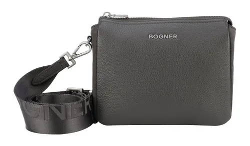 BOGNER Schultertasche Gulia Shoulderbag, aus echtem Rindsleder