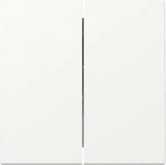 Gira 329527 Wippe 2-Fach Reinweiß seidenmatt von Gira