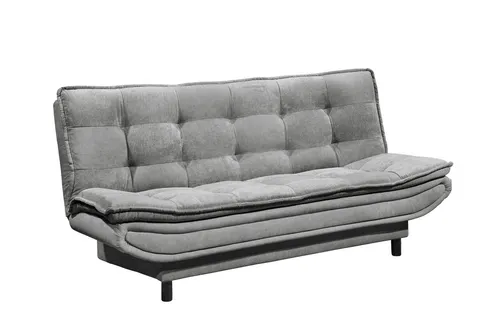 Black Red White Schlafsofa Liegefläche 188x118cm, dark grey - 188x90x89 (BxHxT)