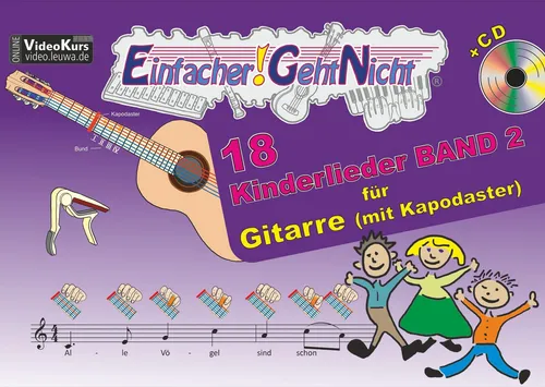 Einfacher!-Geht-Nicht: 18 Kinderlieder BAND 2