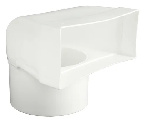 Marley Flachkanal Umlenkstück DN 150 - 060903 - Hochwertiges Umlenkstück für Flachkanäle, made in Germany, ideal für effiziente Luftführung in Lüftungssystemen.