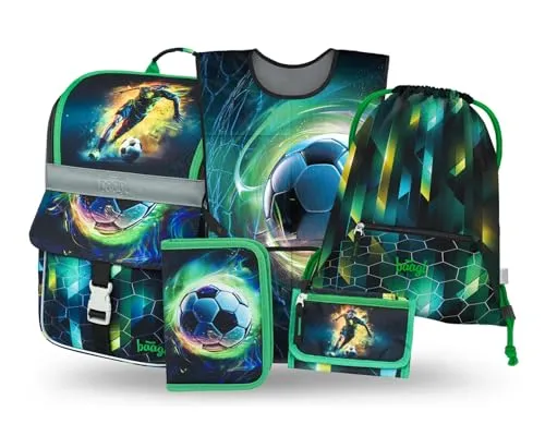 Baagl Zippy Schulranzen Set 5-teilig für Grundschule