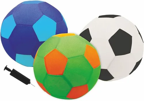 PiNAO Sports Softball XXL Mesh Ball (Set 3, 3-St., sortiert), Ø 50cm
