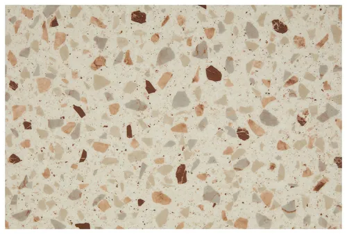 misento Vinylboden Astell – PVC Bodenbelag in Terrazzo-Optik - Moderne Terrazzo-Optik für stilvolle Räume: trittschalldämmend, wasserfest und pflegeleicht – ideal für Feucht- und Wohnräume. Strapazierfähige 2,5 mm starke Oberfläche, perfekt für Familien und Selbstverleger.
