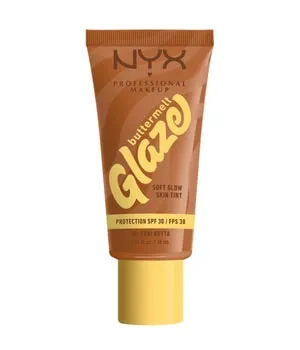 NYX Professional Makeup Buttermelt Glaze Soft Glow Skin Tint SPF 30 Flüssige Foundation 30 ml Nr. 5 - Chai Butta