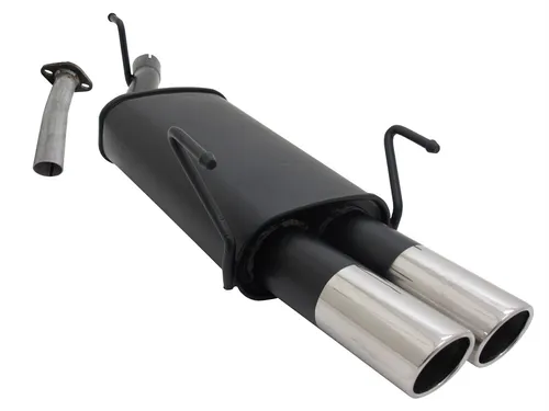 Novus Sportauspuff für Opel Astra G Caravan 2x76mm SR-Design - Schalldämpfer mit sportlichem Design, bietet verbesserte Leistung und einzigartigen Klang für dein Fahrzeug.