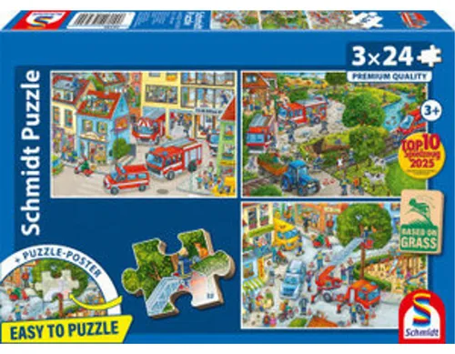 Schmidt Spiele 56580, 24 Stück(e), Stadt, 3 Jahr(e)