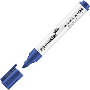 Legamaster Whiteboardmarker TZ 100, blau, Rundspitze, Strichbreite 1,5-3mm, abwischbar