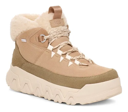 UGG TERRETRAIL COZY LACE Stiefel 2025 sand - 40 - Wanderschuhe mit wasserdichter Membran und recyceltem Material, ideal für Freizeitaktivitäten bei leichtem Regen und Schnee.