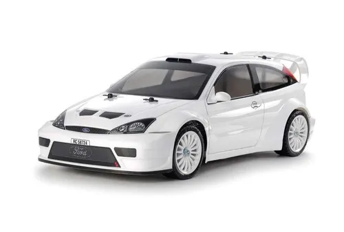 Tamiya 58724 RC Ford Focus RS Custom TT-02 1:10 - RC-Modelle, unmontierter Bausatz mit Allradantrieb für realistische Onroad-Fahrten und individuelles Tuning.