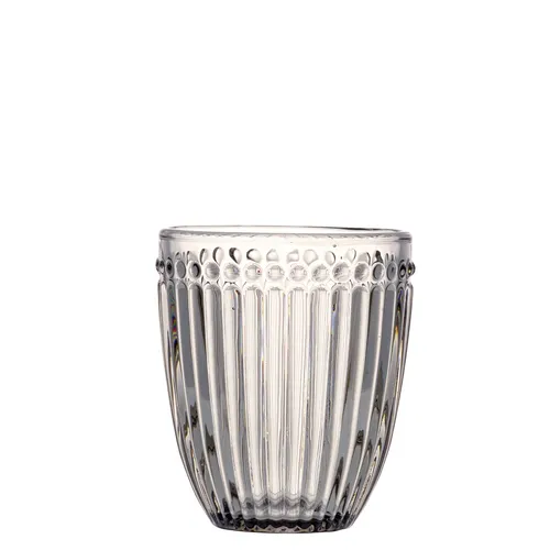 Greengate Wasserglas Alice Grau in grau von GreenGate