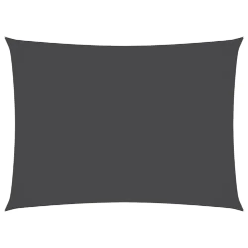 vidaXL Sonnensegel Oxford-Gewebe Rechteckig 3x5 m Anthrazit in grau von vidaXL
