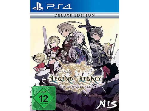 The Legend of Legacy HD Remastered - Deluxe Edition für PS4 - Erlebe endlose Abenteuer mit einzigartigen Charakteren! Inklusive digitalem Soundtrack und Mini-Art-Book für ein unvergessliches Spielerlebnis.