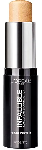 Produktbild L'Oréal Paris Infaillible Kontur-Stick Highlighter 502 Gold is cold, 1er Pack (1 x 9 ml)