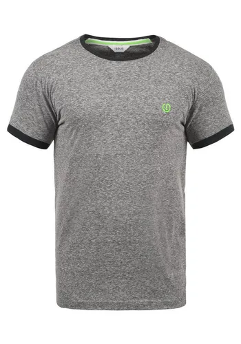 !Solid T-Shirt SDBennTee Kurzarmshirt mit farblich abgesetztem Kragen und Ärmelsaum