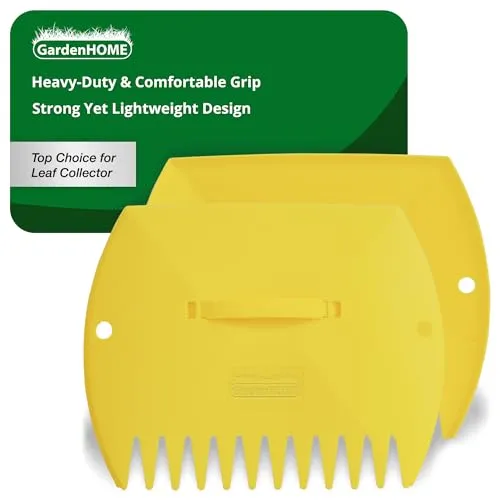 GardenHOME Laubsammler 2 er Pack Laubpicker Gardena, Laubsammler Hand, Handrechen Laubschaufel
