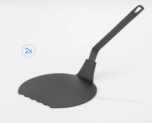 Ruco Jumbo Pfannenwender Set, 2er Set in schwarz von Ruco