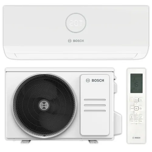 BOSCH Split-Klimagerät CL3000i-Set 26 WE - Klimageräte mit Energieeffizienzklasse A++, leise und leistungsstark für ein angenehmes Raumklima.