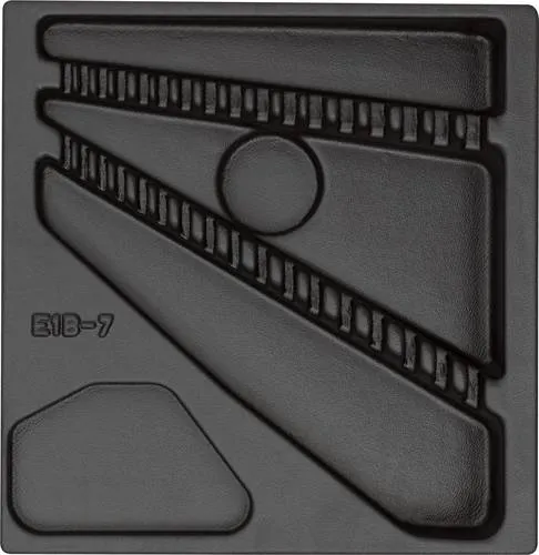 Gedore 5620330 1500 E-1B-7L Werkzeugeinlage - Werkstatteinrichtung aus schlagfestem ABS-Kunststoff, öl- und säurebeständig, ideal für Ordnung in GEDORE Werkzeugwagen und Rollwerkbänken.