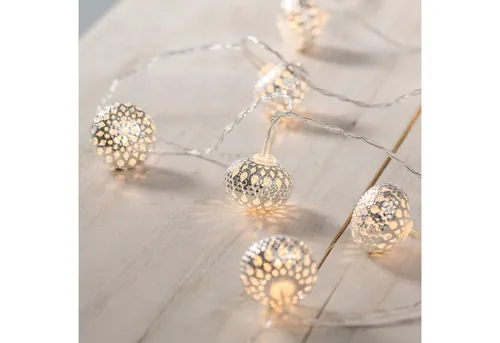 Lichtschläuche & Lichterketten Silber von Lights4fun