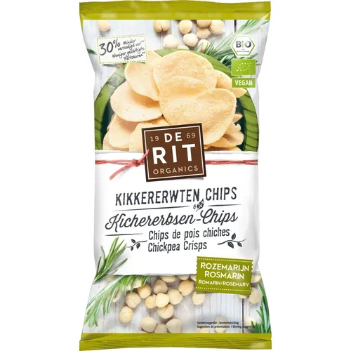 Kichererbsen-Chips - Rosmarin 75g | DE RIT