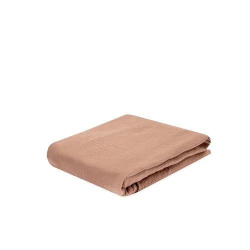 Julius Zöllner Spannbetttuch Musselin dune 60/120 TOP - Hochwertiges Musselin Spannbetttuch für Kinderbetten, atmungsaktiv und besonders weich für einen angenehmen Schlaf.